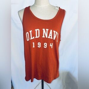 Old Navy Rust Tank Top size M